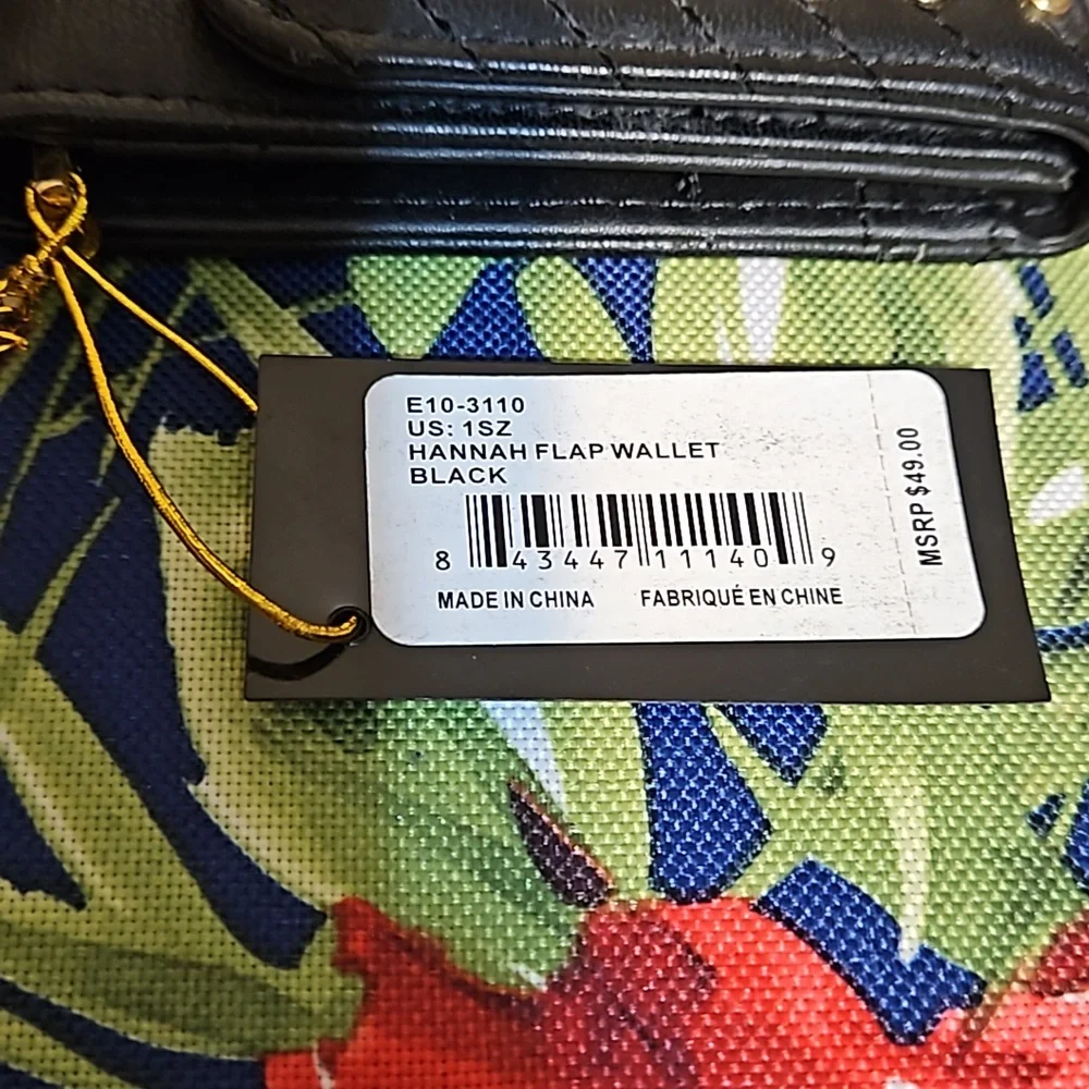 NWT bebe Black Wallet - Picture 7 of 7